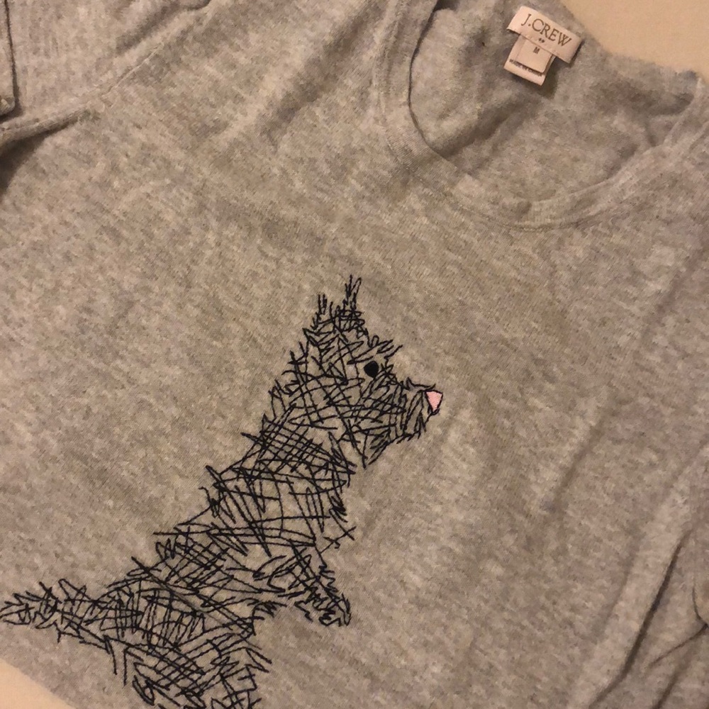 J.Crew Grey Terrier Tee